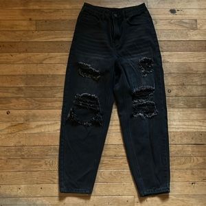 Womens black jeans